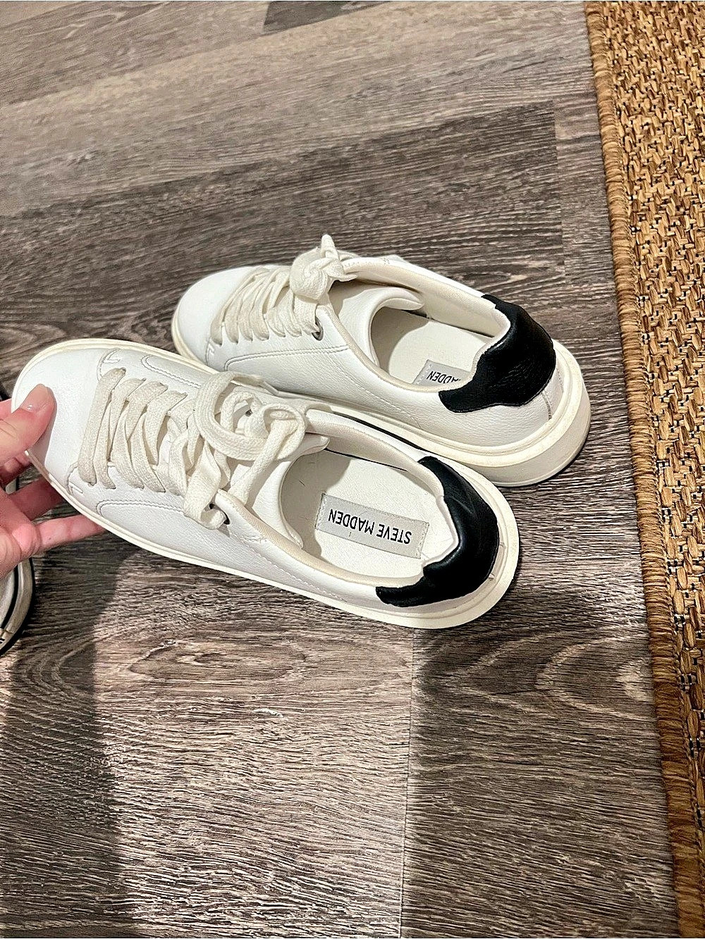 Steve Madden Charlie Platform Sneaker White